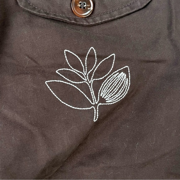 Magenta Dark Brown Chinos - Picture 4 of 7